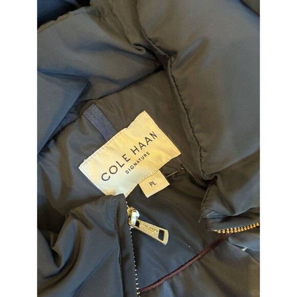 Cole Haan Women’s Puffer Jacket Size Petite Large - Picture 2 of 3
